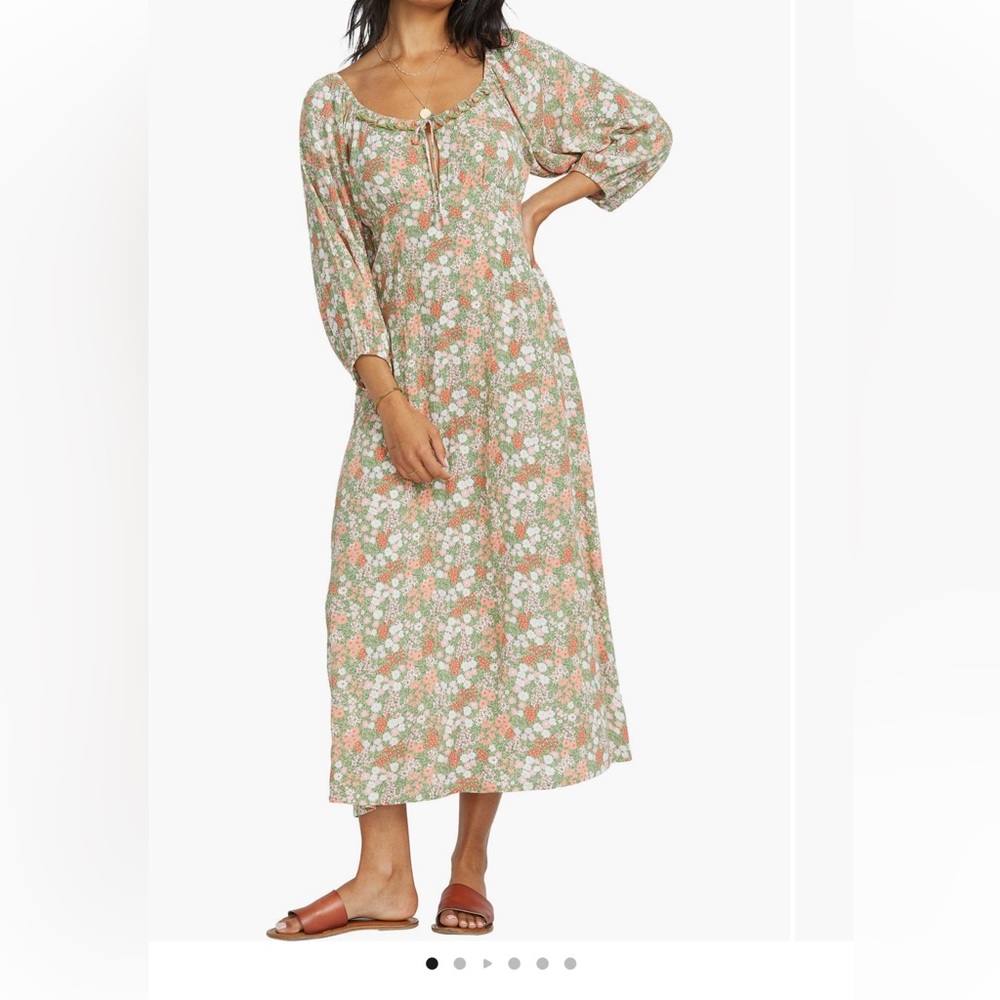 Billabong Floral Midi Dress